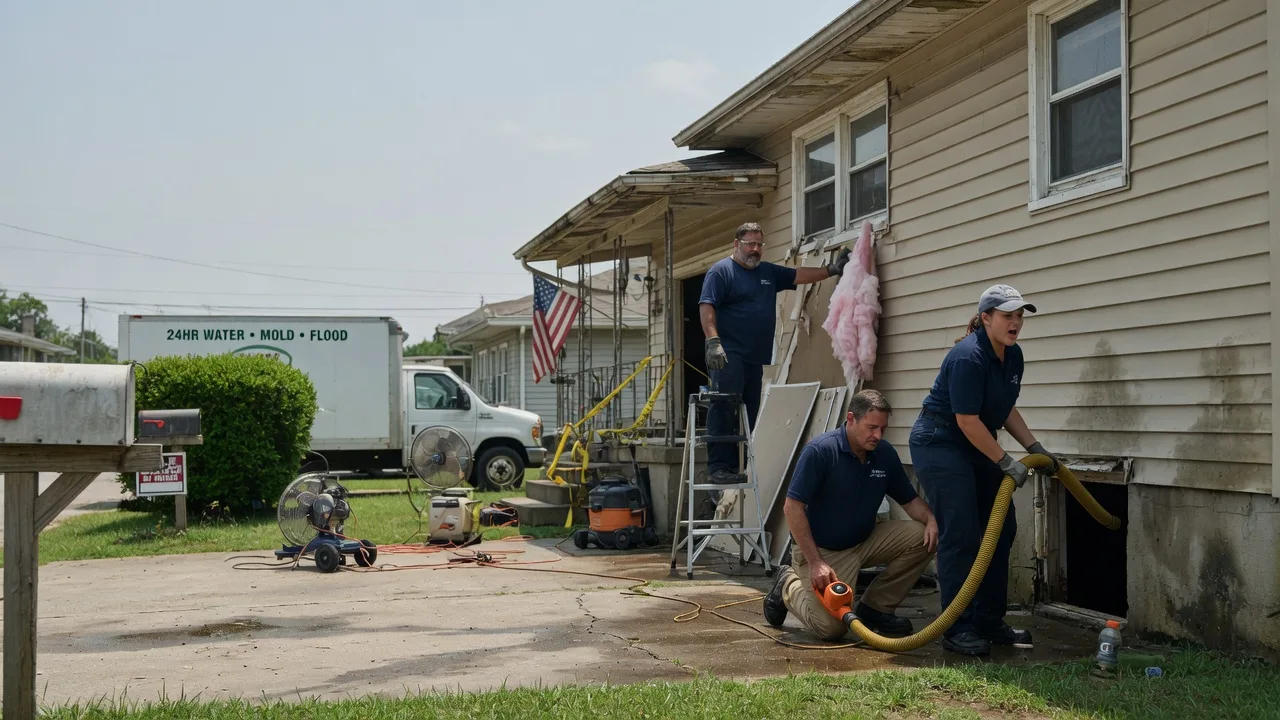 Water Damage Repair in Red Oak, IA near me